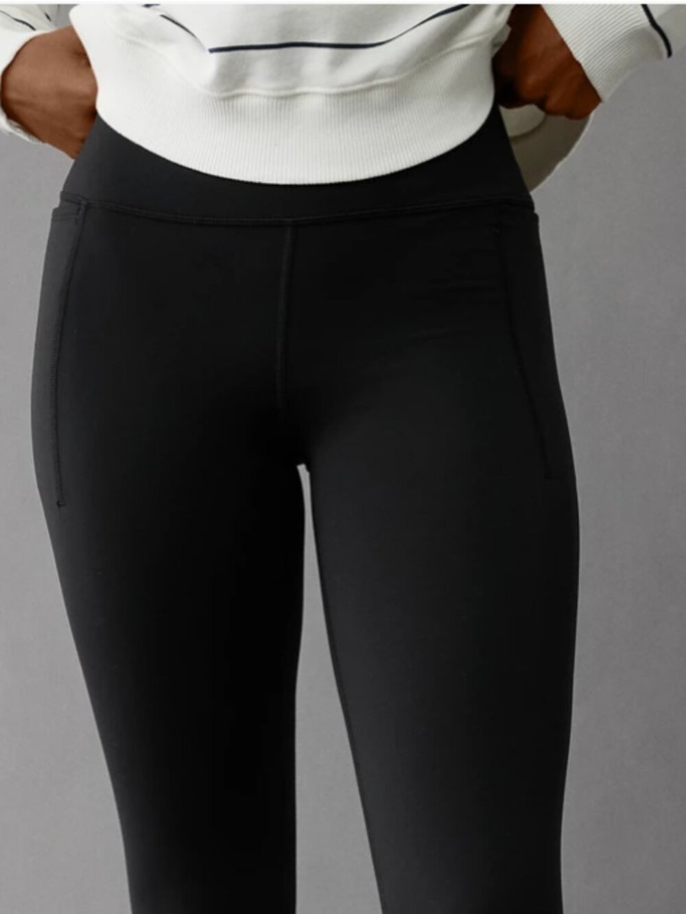 AE  American Eagle The Everything Pocket Highest Rise Legging / Sz Sm/Reg NWT - Picture 3 of 7